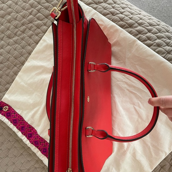 Tory Burch Robinson Large Satchel Tote - Picture 6 of 13